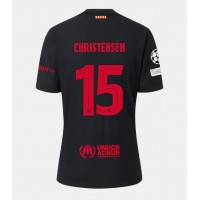 Camiseta Barcelona Andreas Christensen #15 Visitante Equipación 2024-25 manga corta